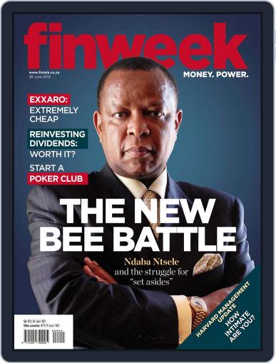 Finweek - English June 21st, 2012 Digital Back Issue Cover