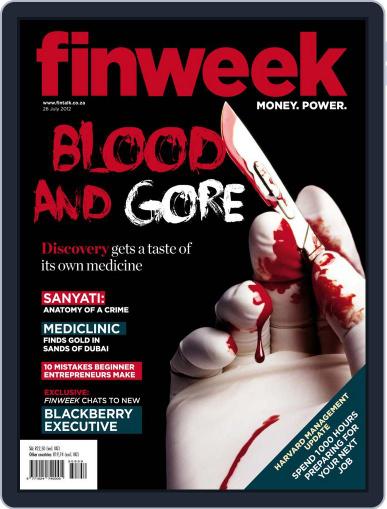 Finweek - English July 19th, 2012 Digital Back Issue Cover
