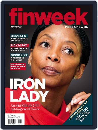 Finweek - English August 30th, 2012 Digital Back Issue Cover
