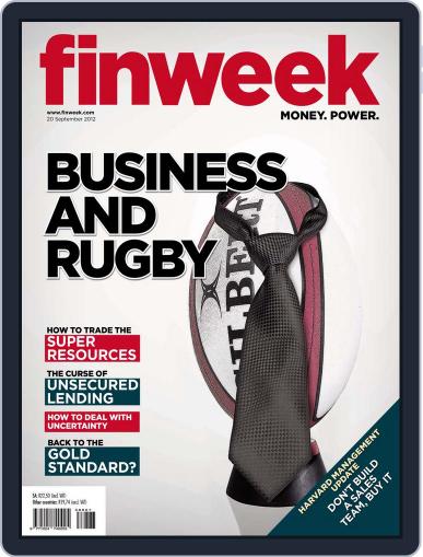 Finweek - English September 13th, 2012 Digital Back Issue Cover