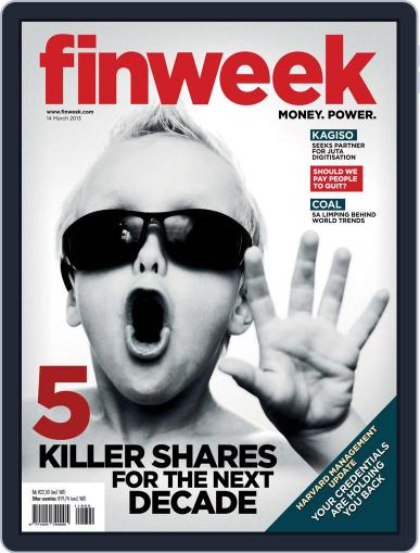 Finweek - English March 7th, 2013 Digital Back Issue Cover