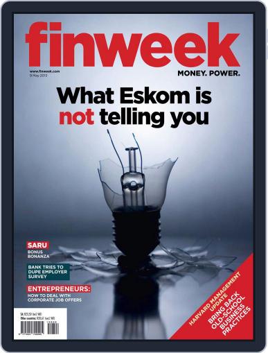 Finweek - English May 2nd, 2013 Digital Back Issue Cover