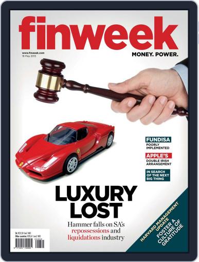 Finweek - English May 9th, 2013 Digital Back Issue Cover