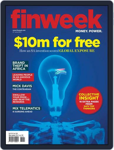 Finweek - English June 20th, 2013 Digital Back Issue Cover