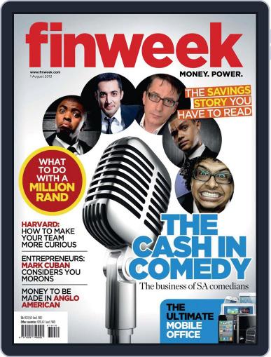 Finweek - English July 25th, 2013 Digital Back Issue Cover
