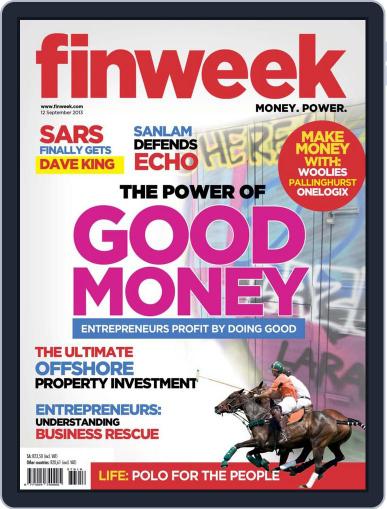 Finweek - English September 5th, 2013 Digital Back Issue Cover