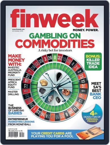 Finweek - English October 17th, 2013 Digital Back Issue Cover