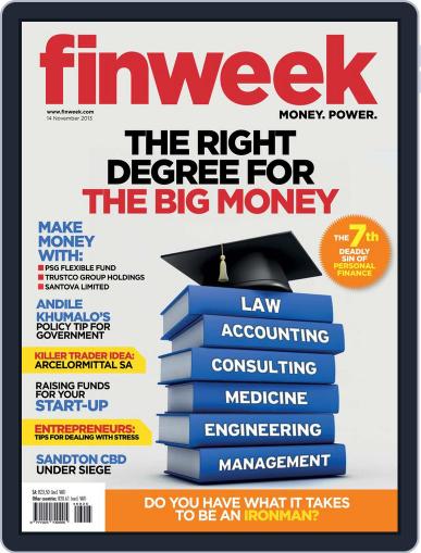 Finweek - English November 7th, 2013 Digital Back Issue Cover
