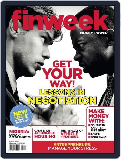 Finweek - English November 14th, 2013 Digital Back Issue Cover