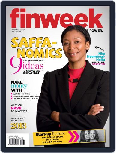 Finweek - English December 26th, 2013 Digital Back Issue Cover
