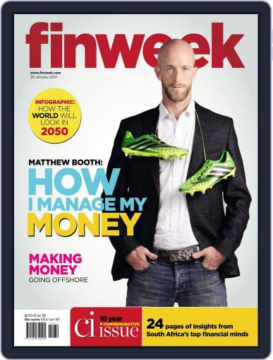 Finweek - English January 23rd, 2014 Digital Back Issue Cover