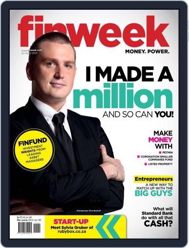 Finweek - English March 13th, 2014 Digital Back Issue Cover