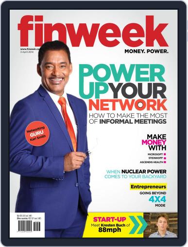 Finweek - English March 27th, 2014 Digital Back Issue Cover