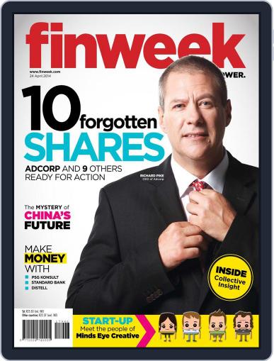 Finweek - English April 16th, 2014 Digital Back Issue Cover