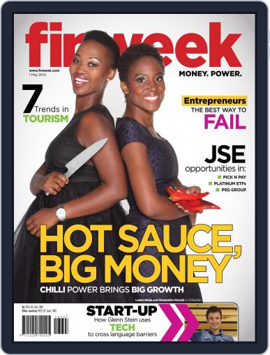 Finweek - English April 24th, 2014 Digital Back Issue Cover