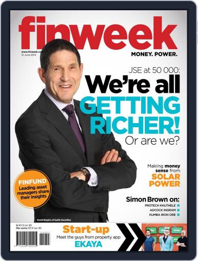 Finweek - English June 5th, 2014 Digital Back Issue Cover