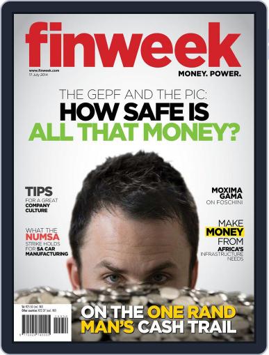 Finweek - English July 10th, 2014 Digital Back Issue Cover