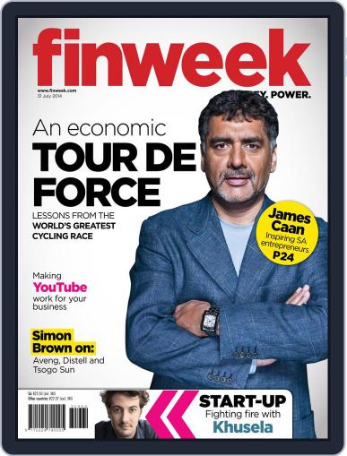 Finweek - English July 24th, 2014 Digital Back Issue Cover