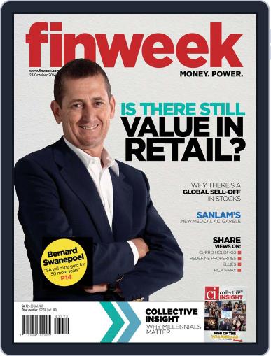 Finweek - English October 16th, 2014 Digital Back Issue Cover
