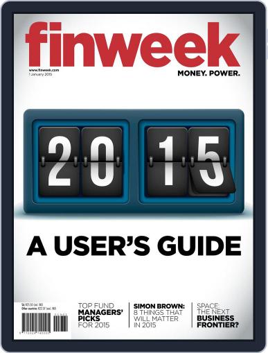 Finweek - English December 24th, 2014 Digital Back Issue Cover