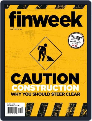 Finweek - English April 22nd, 2015 Digital Back Issue Cover