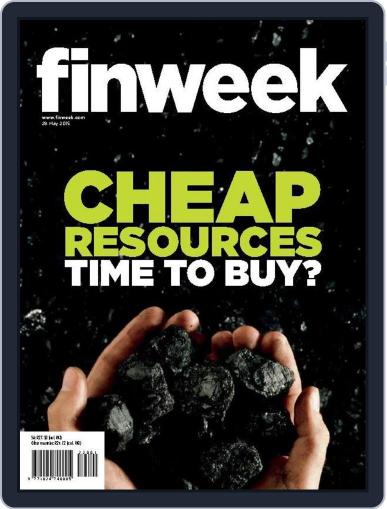 Finweek - English May 27th, 2015 Digital Back Issue Cover