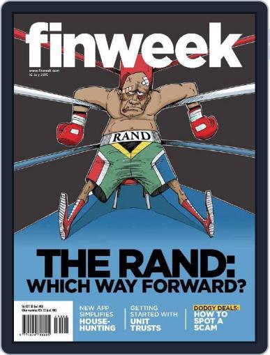 Finweek - English July 8th, 2015 Digital Back Issue Cover