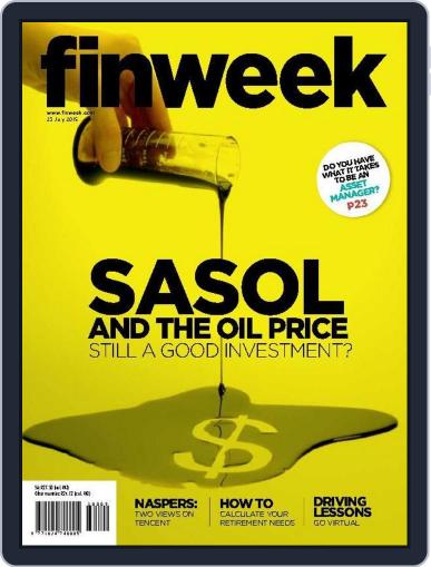 Finweek - English July 15th, 2015 Digital Back Issue Cover