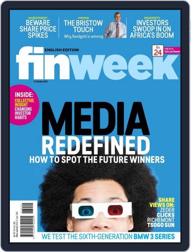 Finweek - English October 22nd, 2015 Digital Back Issue Cover