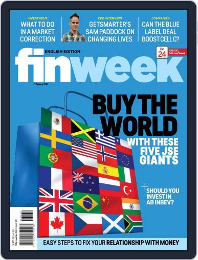 Finweek - English January 15th, 2016 Digital Back Issue Cover