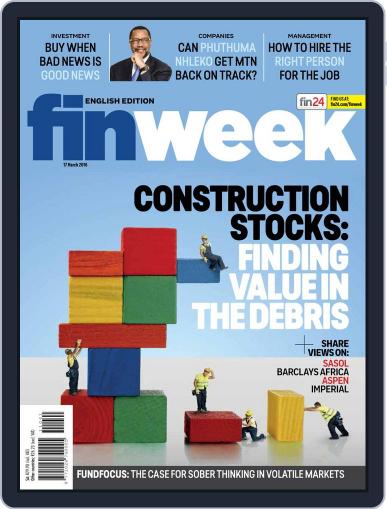 Finweek - English March 11th, 2016 Digital Back Issue Cover