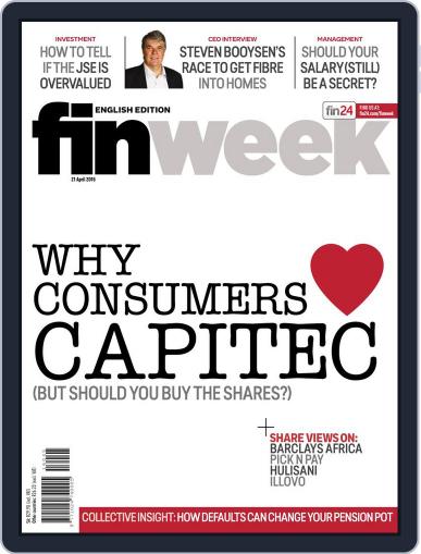 Finweek - English April 15th, 2016 Digital Back Issue Cover