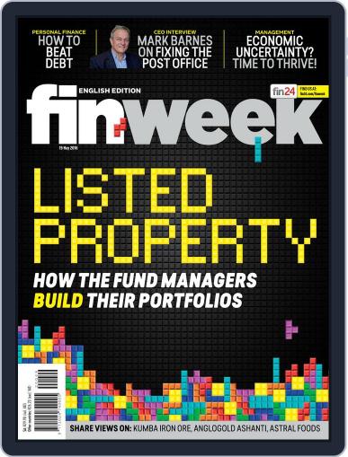 Finweek - English May 13th, 2016 Digital Back Issue Cover