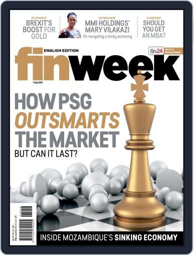 Finweek - English July 1st, 2016 Digital Back Issue Cover