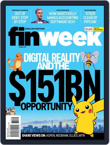 Finweek - English August 11th, 2016 Digital Back Issue Cover