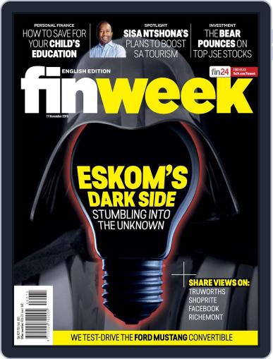 Finweek - English November 17th, 2016 Digital Back Issue Cover