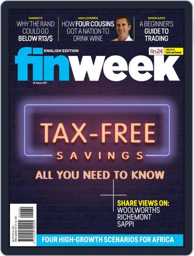 Finweek - English January 26th, 2017 Digital Back Issue Cover