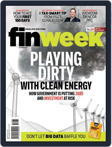 Finweek - English February 16th, 2017 Digital Back Issue Cover