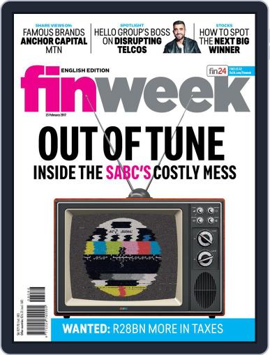 Finweek - English February 23rd, 2017 Digital Back Issue Cover