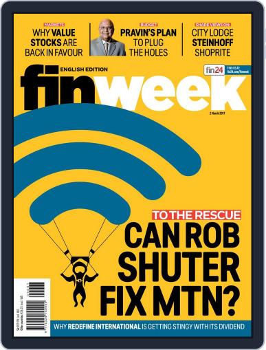 Finweek - English March 2nd, 2017 Digital Back Issue Cover
