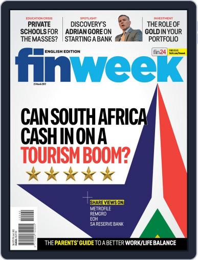 Finweek - English March 23rd, 2017 Digital Back Issue Cover