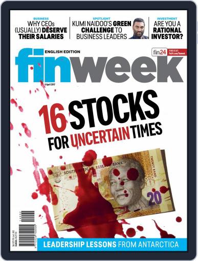 Finweek - English March 31st, 2017 Digital Back Issue Cover