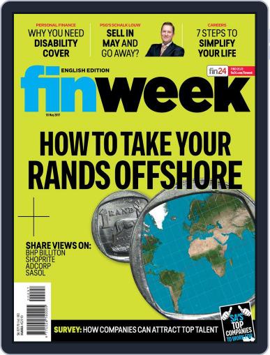 Finweek - English May 18th, 2017 Digital Back Issue Cover