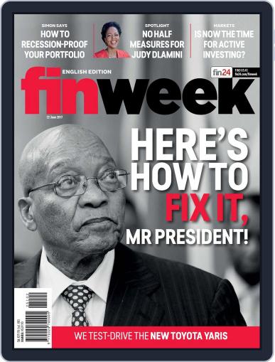 Finweek - English June 22nd, 2017 Digital Back Issue Cover