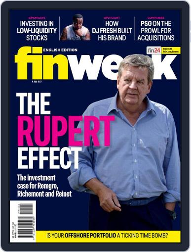 Finweek - English July 6th, 2017 Digital Back Issue Cover