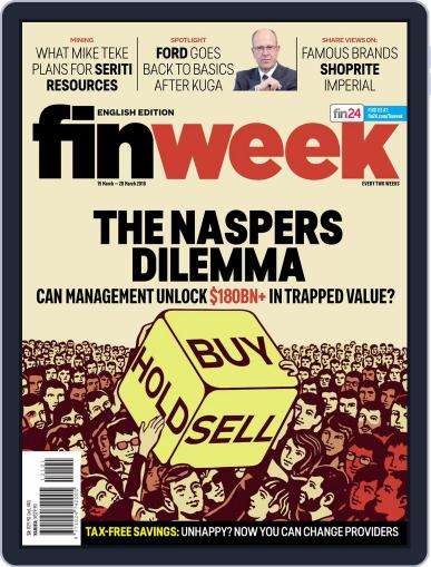 Finweek - English March 15th, 2018 Digital Back Issue Cover
