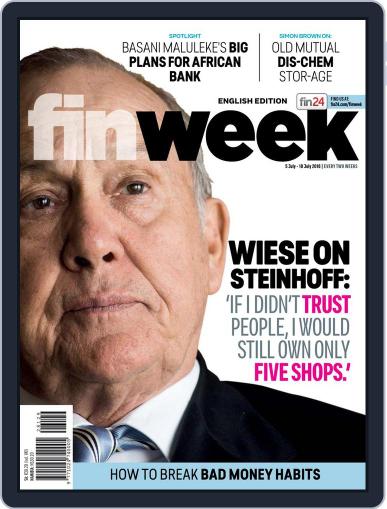 Finweek - English July 5th, 2018 Digital Back Issue Cover