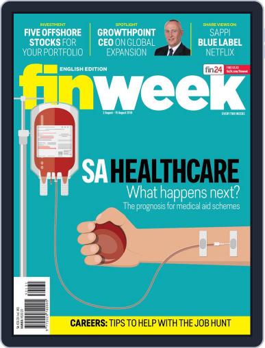 Finweek - English August 2nd, 2018 Digital Back Issue Cover
