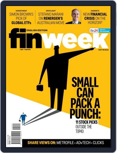 Finweek - English April 4th, 2019 Digital Back Issue Cover