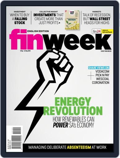 Finweek - English May 9th, 2019 Digital Back Issue Cover